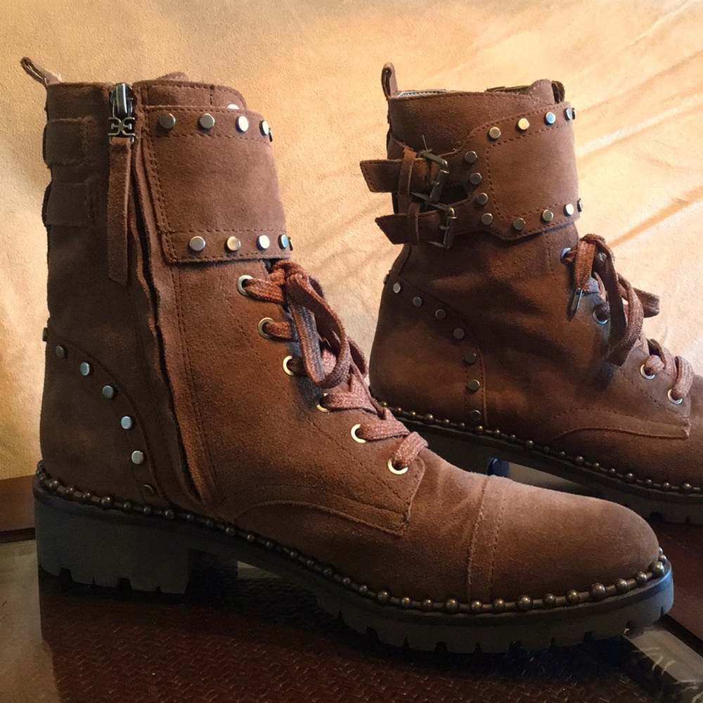 Sam Edelman brown suede boots. Size 9-worn once